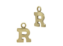 14k Gold Filled Initial Letters Connector for Permanent Jewelry