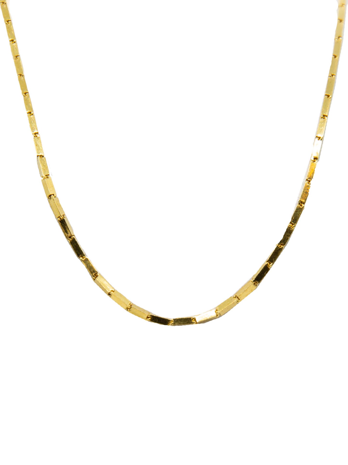 24k Thai Baht Handmade Necklace 20 inch