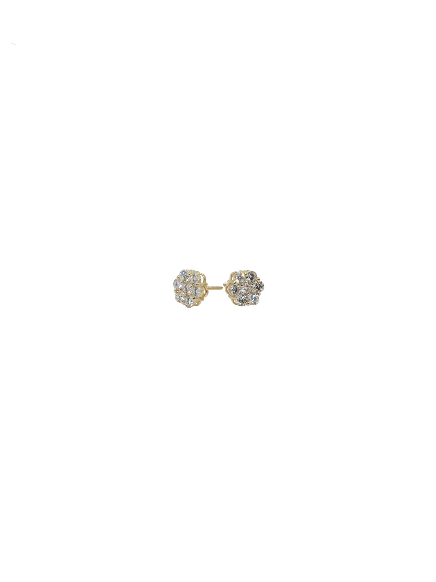 Seven Stones Rositas / Flower Diamond Earrings